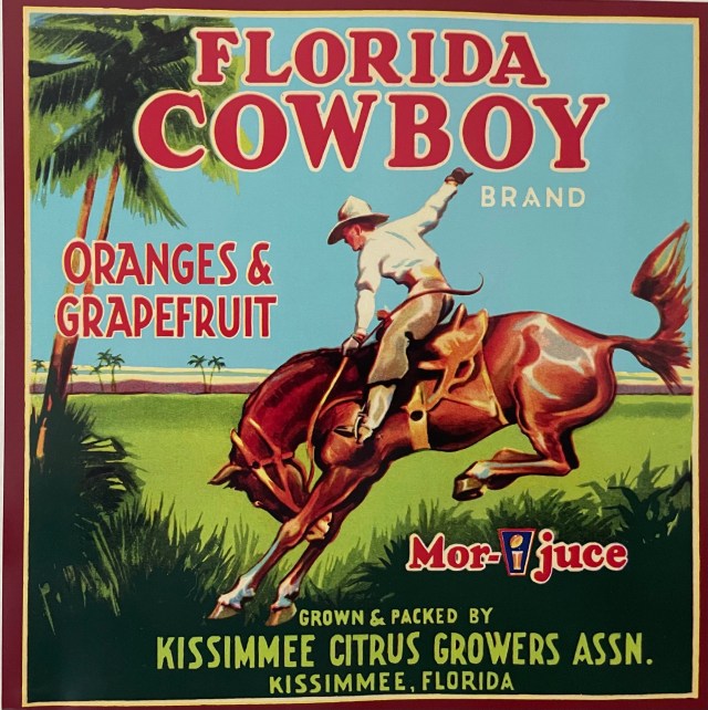 The above photo of a Citrus crate from the 1930's is among the types of classic photos we're displaying on TFS +